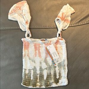 Vintage Havana Multicolor Smocked Tank Top